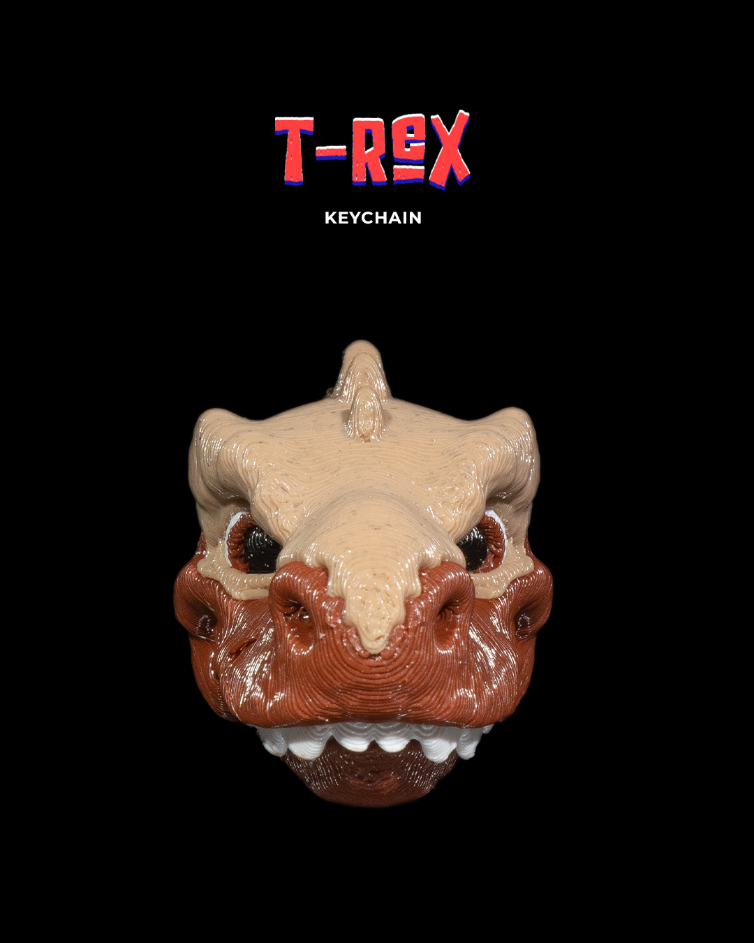 Articulated T-Rex Keychain